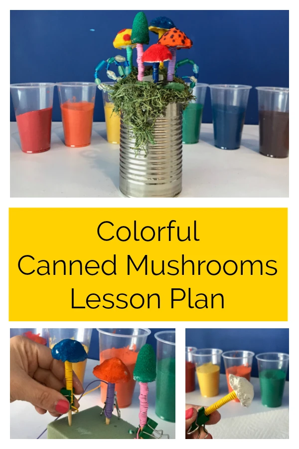 Click to see this free lesson plan that teaches students how to create beautiful micro-sculptures with every day items! It also introduces them to casting and color theory. #lessonplan #artlessonplan #artteacher